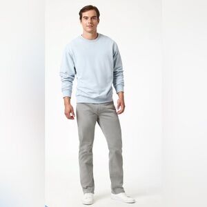 Mavi Men’s “Zach” Straight Leg Twill Light Gray Pants- size 31/32